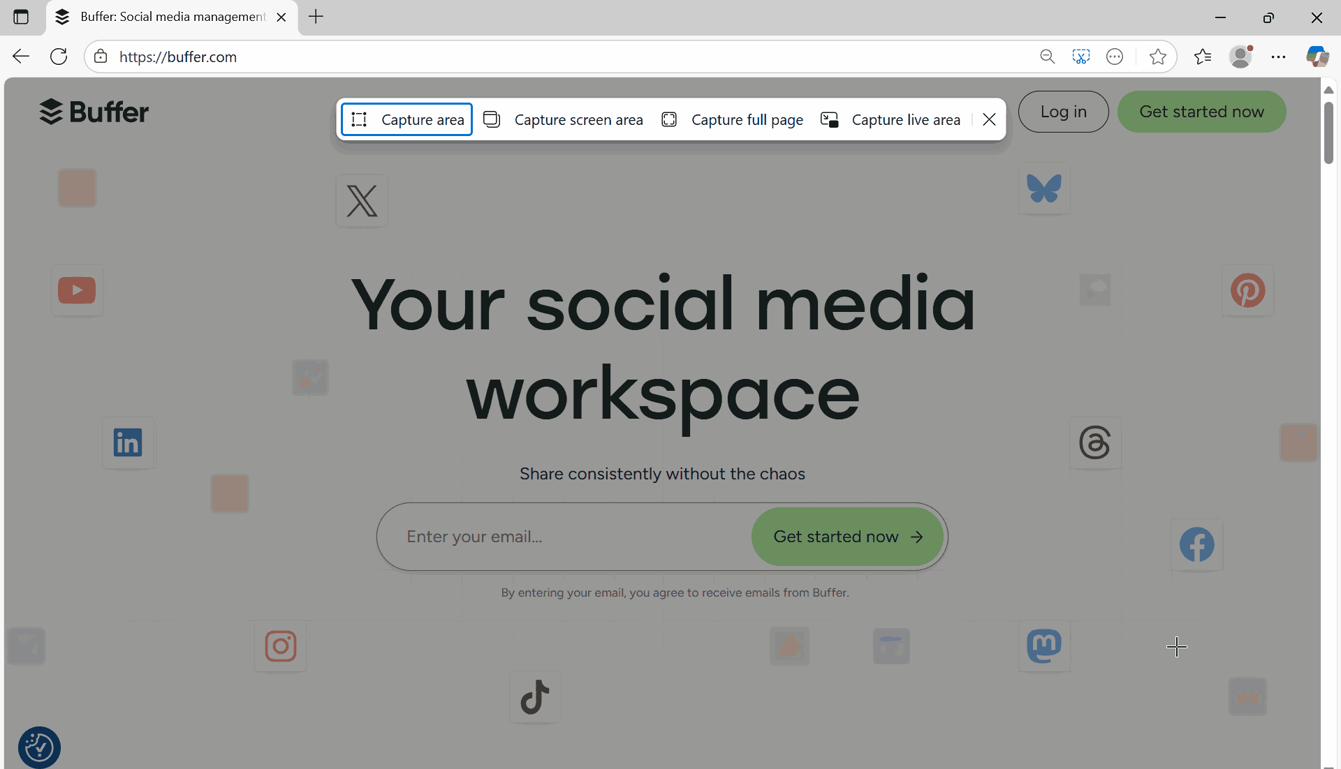 Firefox Browser Screenshot Options