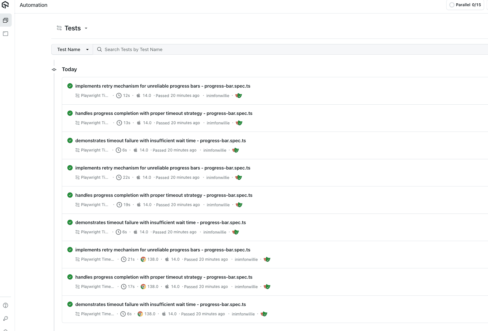 Playwright Timeout Test Execution on LambdaTest