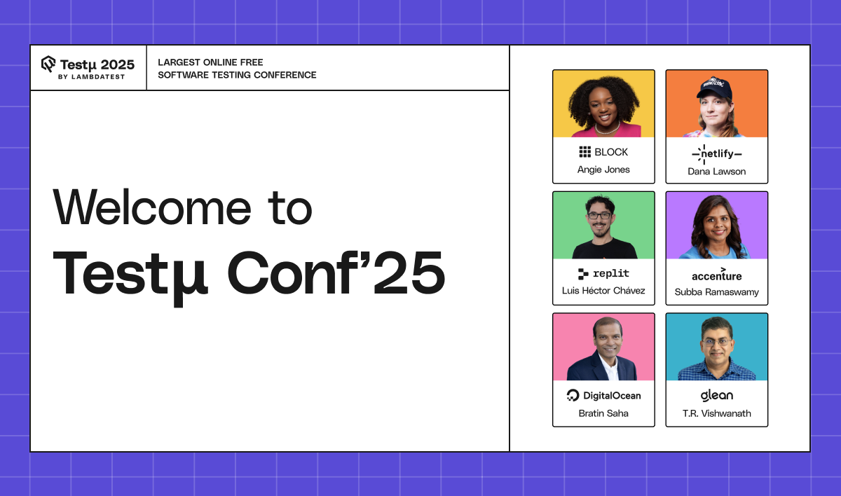 And We’re Live: Welcome to Testμ Conference 2025 🚀 | TestMu AI (Formerly LambdaTest)
