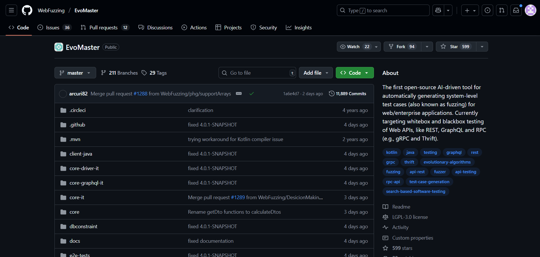 evomaster-open-source-ai-testing-tool