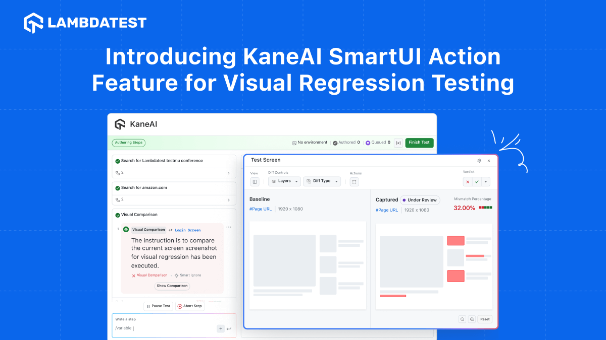 Effortless Visual Test Creation with KaneAI for Enhanced Testing Accuracy
