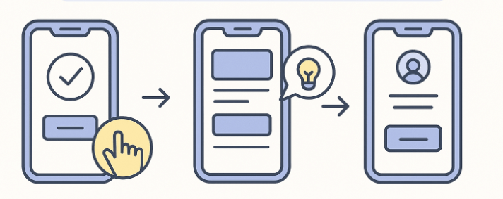 easy-to-follow onboarding